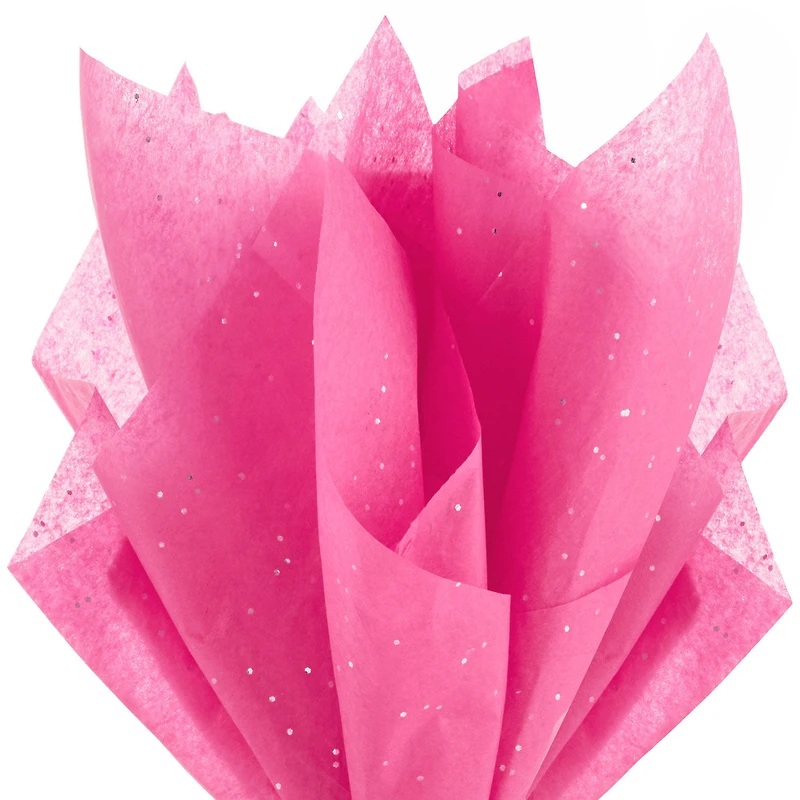 Sparkling Dots on Hot Pink Tissue Paper, 6 sheets for only USD 2.49 | Hallmark
