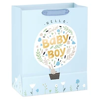 13" Bunny in Hot Air Balloon Baby Boy Large Gift Bag for only USD 4.99 | Hallmark