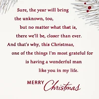 To the Man I Love Romantic Christmas Card for Him for only USD 6.99 | Hallmark