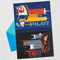 Star Wars™ Millennium Falcon™ Galactically Great Birthday Card With Fold-Out Poster for only USD 6.99 | Hallmark