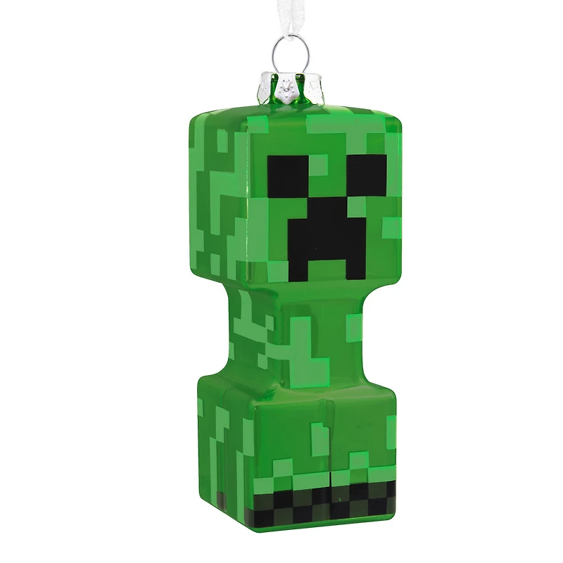 Minecraft Creeper Blown Glass Hallmark Ornament for only USD 11.49 | Hallmark