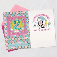 Disney Minnie Mouse You're Twice the Fun 2nd Birthday Card With Sticker for only USD 3.99 | Hallmark