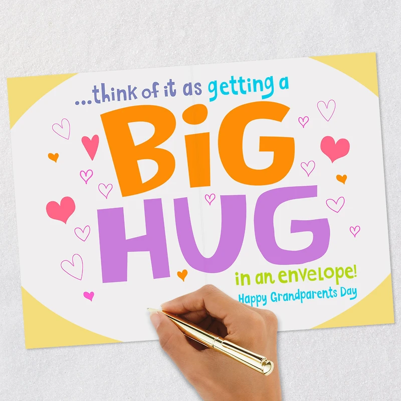 A Big Hug in an Envelope Grandparents Day Card for Great-Grandpa for only USD 2.00 | Hallmark