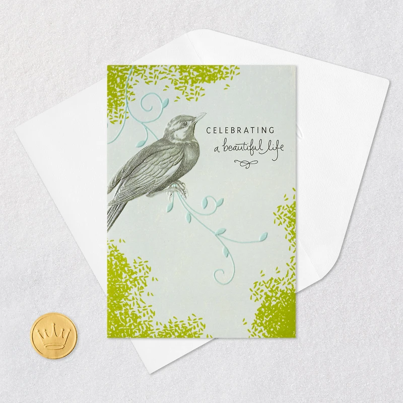 Celebrating a Beautiful Life Sympathy Card for only USD 4.59 | Hallmark