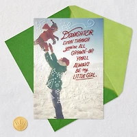 You'll Always Be My Little Girl Christmas Card for Daughter for only USD 6.59 | Hallmark