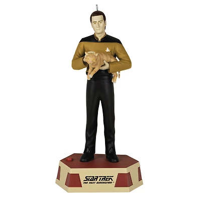 Star Trek™: The Next Generation Data's Ode to Spot Ornament With Sound for only USD 28.99 | Hallmark