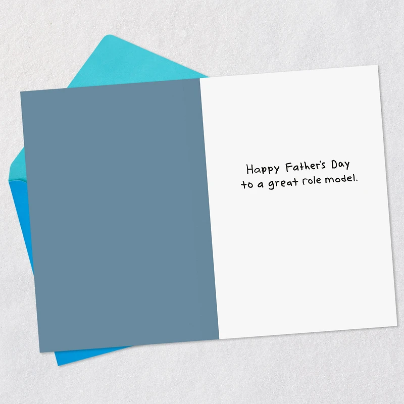 To a Great Role Model Funny Father's Day Card for only USD 3.99 | Hallmark