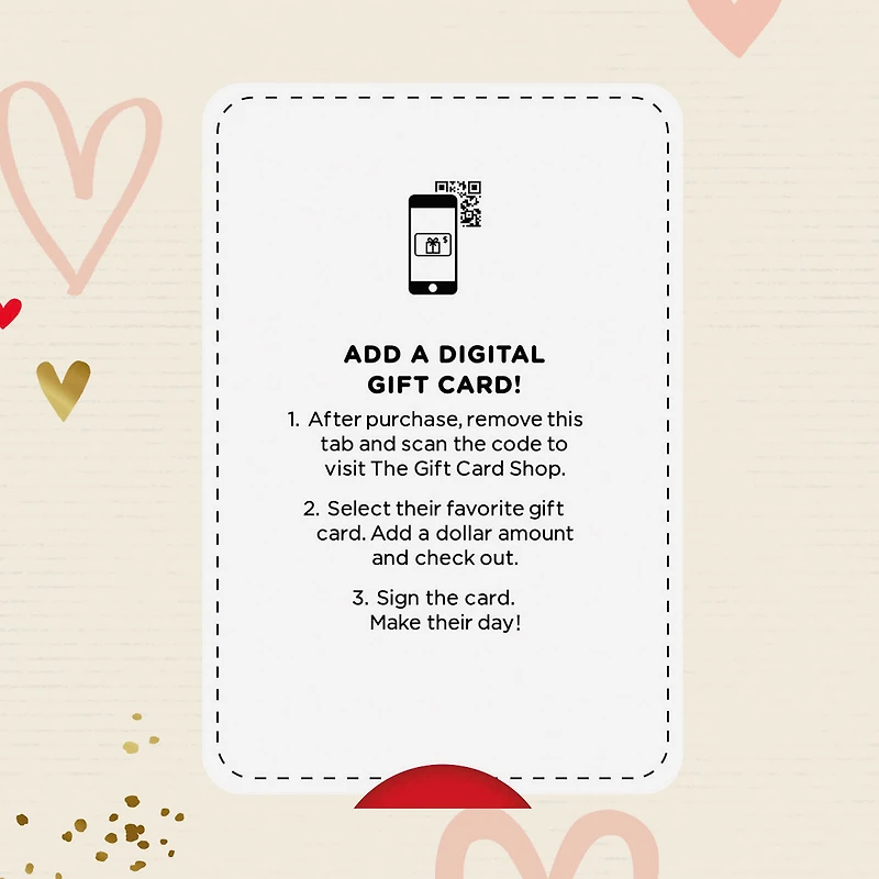 Thankful for You Gift Card Greeting Valentine's Day Card for only USD 4.99 | Hallmark