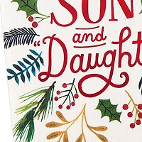 A Time for Counting Blessings Christmas Card for Son and Daughter-in-Law for only USD 5.59 | Hallmark