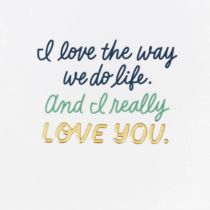Making It Up as We Go Romantic Love Card for only USD 5.99 | Hallmark