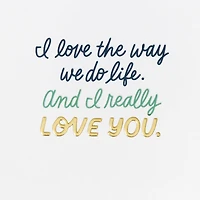 Making It Up as We Go Romantic Love Card for only USD 5.99 | Hallmark