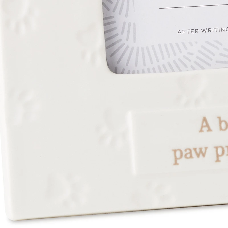 A Best Friend Leaves Paw Prints Picture Frame, 4x6 for only USD 26.99 | Hallmark