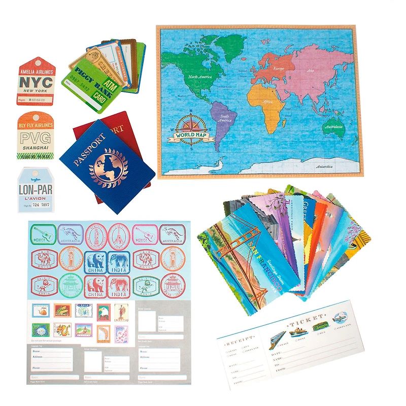 World Traveler Pretend Play Set for only USD 16.99 | Hallmark