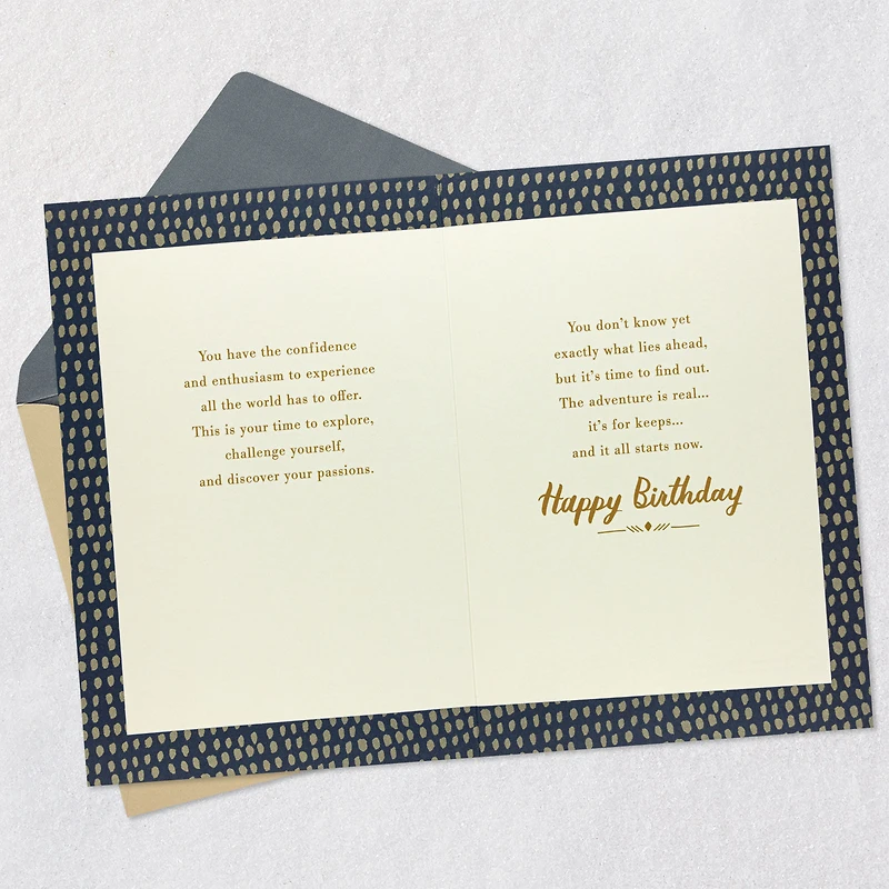 You’re Going Places 21st Birthday Card for only USD 5.99 | Hallmark