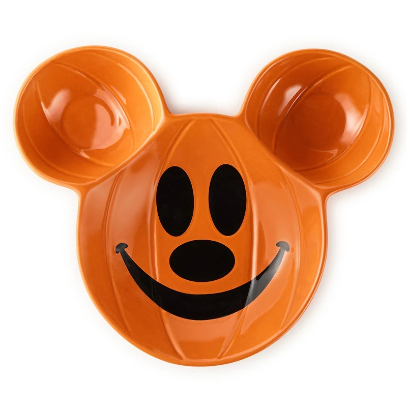 Disney Mickey Mouse Jack-o'-Lantern Chip and Dip Bowl for only USD 44.99 | Hallmark