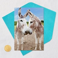 Glad You're Still Mine, Donkey Funny Romantic Anniversary Card for only USD 3.99 | Hallmark