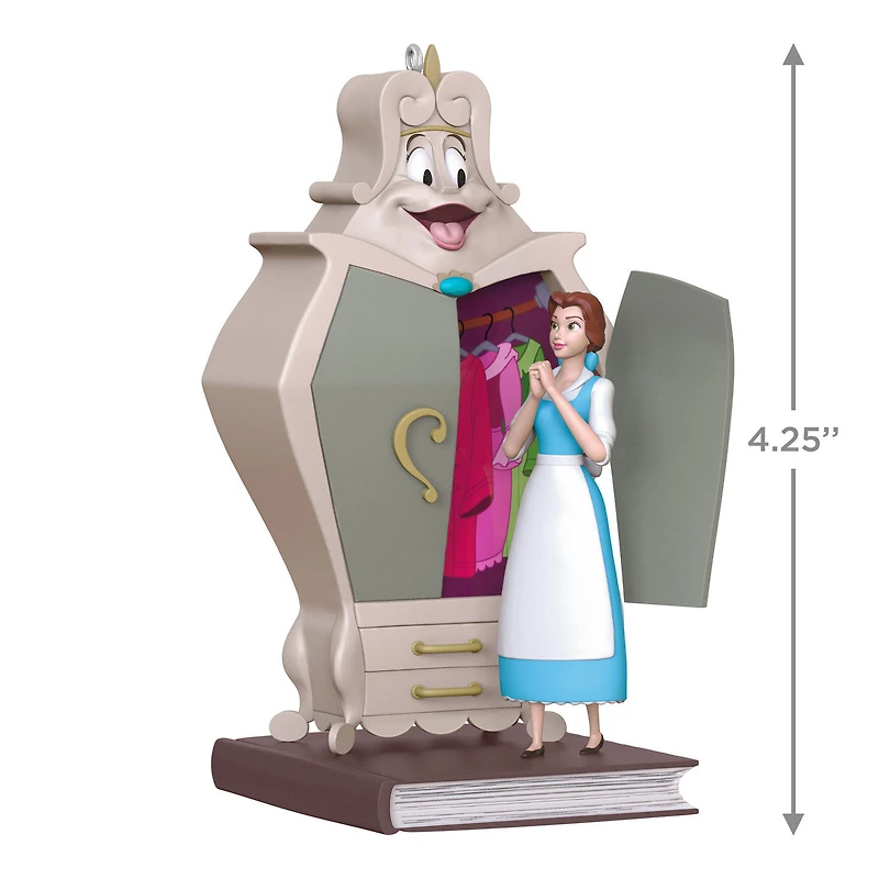 Disney Beauty and the Beast Belle With the Wardrobe Ornament for only USD 30.99 | Hallmark