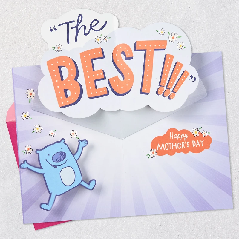 You're the Best Pop-Up Mother's Day Card for Grandmother for only USD 7.59 | Hallmark