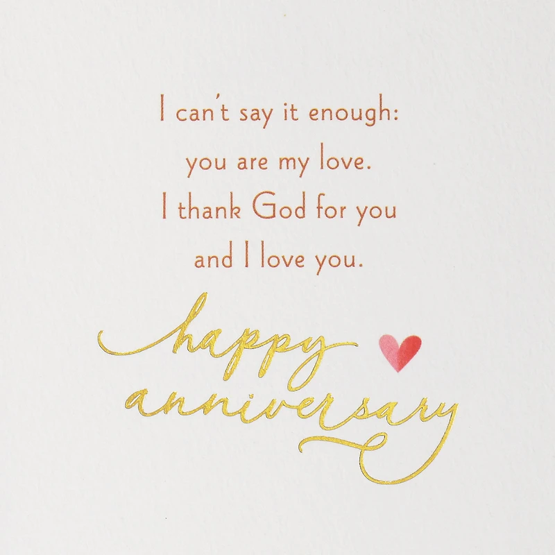 My Wife, the Love of My Life Religious Anniversary Card from Husband for only USD 4.99 | Hallmark
