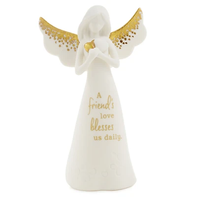 A Friend's Love Angel Figurine, 6" for only USD 24.99 | Hallmark