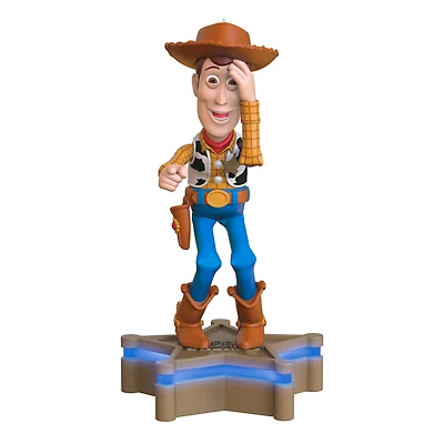 Disney/Pixar Toy Story Collection Sheriff Woody Ornament With Light and Sound for only USD 43.99 | Hallmark