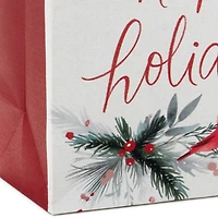 6.5" Happy Holidays on White Small Gift Bag for only USD 2.49 | Hallmark