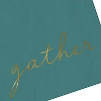 Jade Green "Gather" Cocktail Napkins, Set of 16 for only USD 4.49 | Hallmark