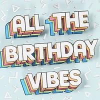 Good Vibes Birthday Card for only USD 7.59 | Hallmark