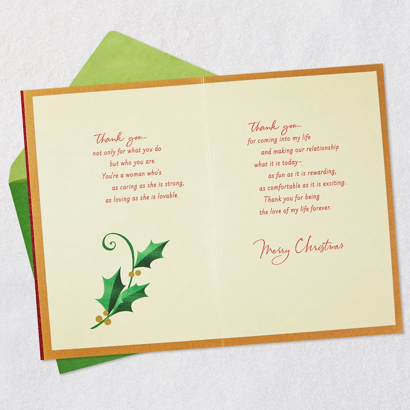 So Grateful You're Mine Romantic Christmas Card for Her for only USD 6.59 | Hallmark