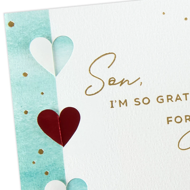 I'm So Grateful for You Valentine's Day Card for Son for only USD 7.99 | Hallmark