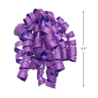 6.5" Sparkling Purple Curly Ribbon Gift Bow for only USD 1.99 | Hallmark