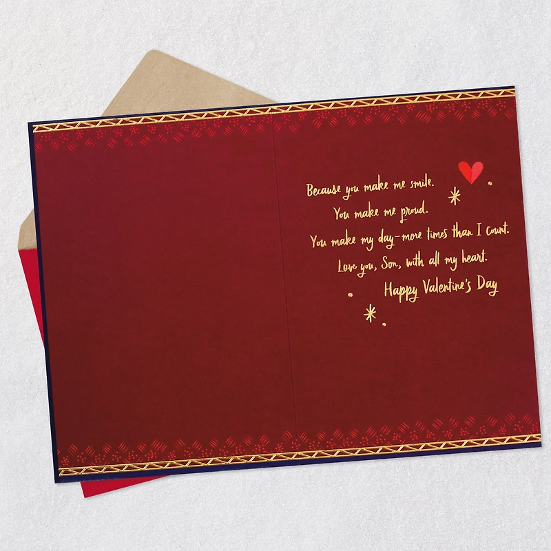 You Make My Day Valentine's Day Card for Son for only USD 3.99 | Hallmark