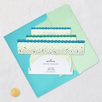 Blue and Green Confetti Cake Pick-a-Number Customizable Pop-Up Birthday Card for only USD 9.99 | Hallmark