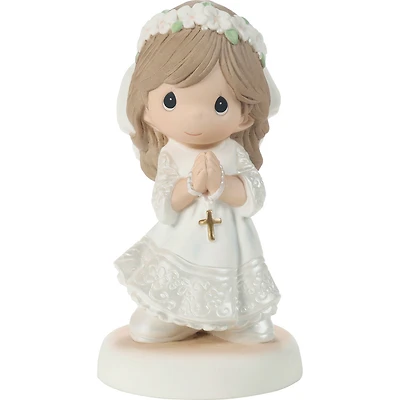 Precious Moments My First Communion Brunette Girl Figurine, 5.1" for only USD 52.99 | Hallmark