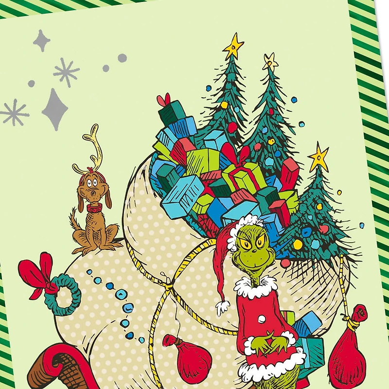 Dr. Seuss's How the Grinch Stole Christmas!™ Fun by the Sleigh-Full Money Holder Christmas Card for only USD 4.59 | Hallmark