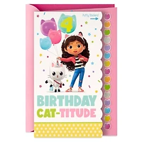 Gabby's Dollhouse Cat-titude Birthday Card with Stickers for only USD 6.99 | Hallmark