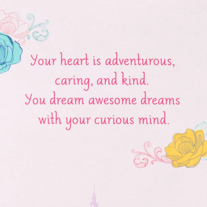 Disney Beauty and the Beast So Much More Than a Princess Birthday Card With Bookmark for only USD 6.99 | Hallmark