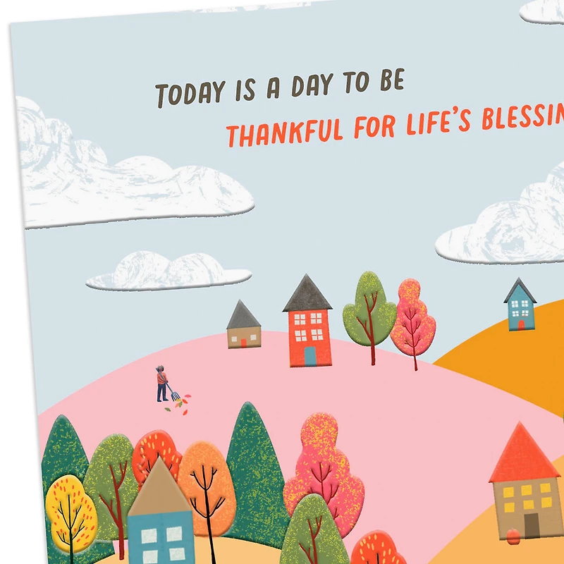 Thankful for Life's Blessings Thanksgiving Card for only USD 2.00 | Hallmark