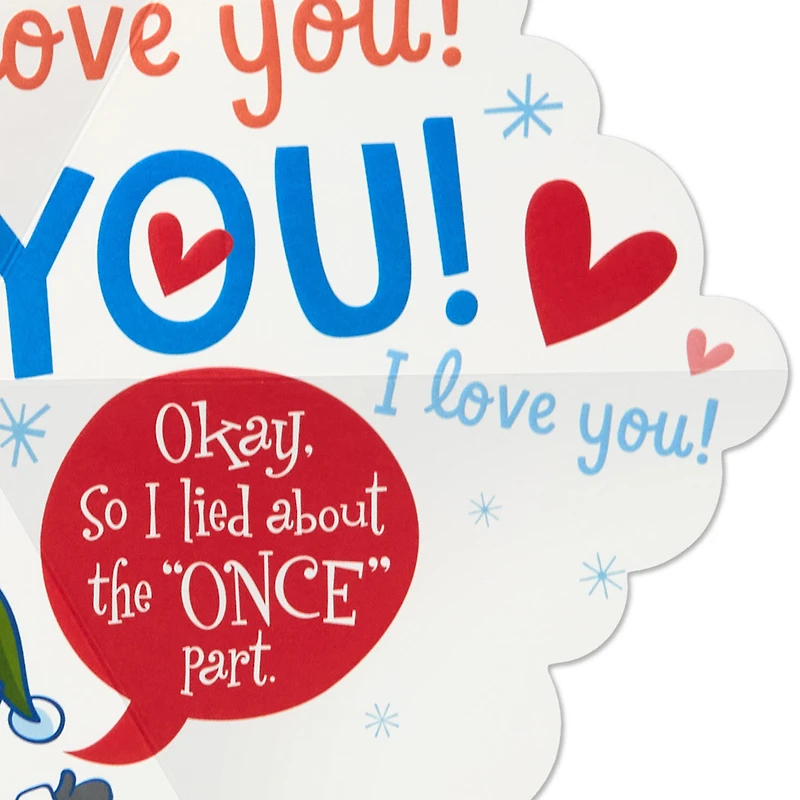 Only Going to Say This Once Pop-Up Christmas Card for Grandson for only USD 4.59 | Hallmark