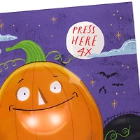 Joking Jack-o'-Lantern Funny Halloween Card With Sound and Lights for only USD 9.99 | Hallmark