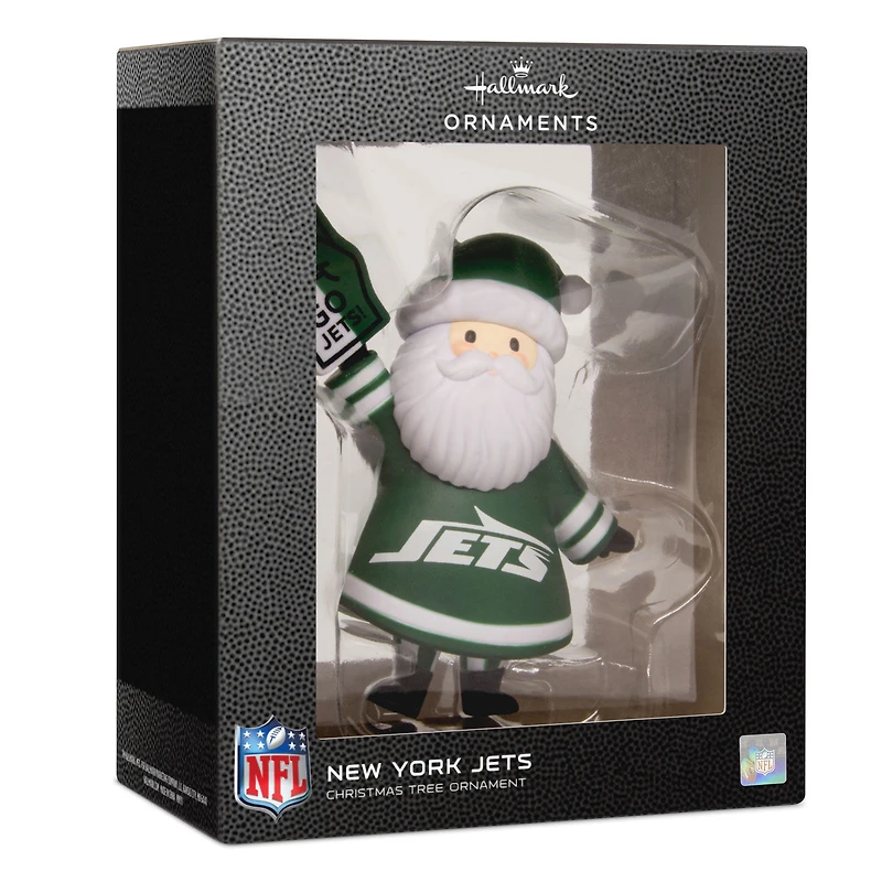 NFL New York Jets Santa Fan Hallmark Ornament for only USD 12.99 | Hallmark