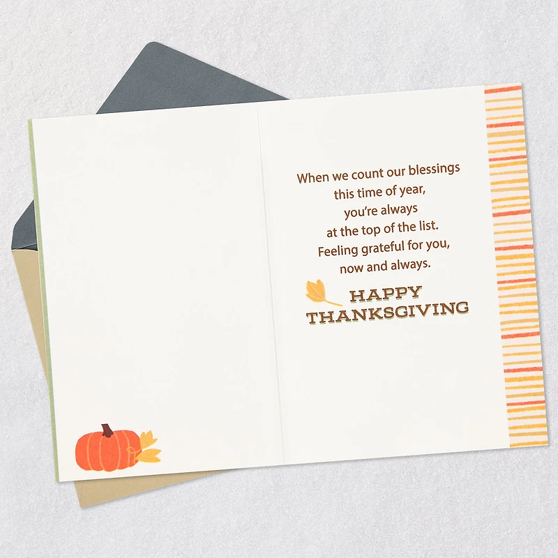 Grateful for You Thanksgiving Card for Grandson for only USD 2.99 | Hallmark