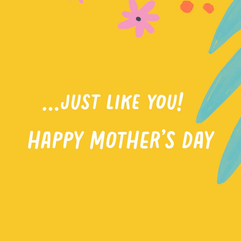 Super-Duper Like You Mother's Day Card from Kid for only USD 2.50 | Hallmark