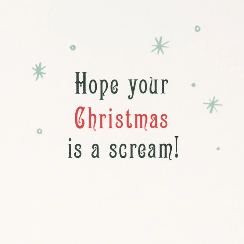 Disney Tim Burton's The Nightmare Before Christmas Jack Skellington Happy Haunting Christmas Card for only USD 6.59 | Hallmark