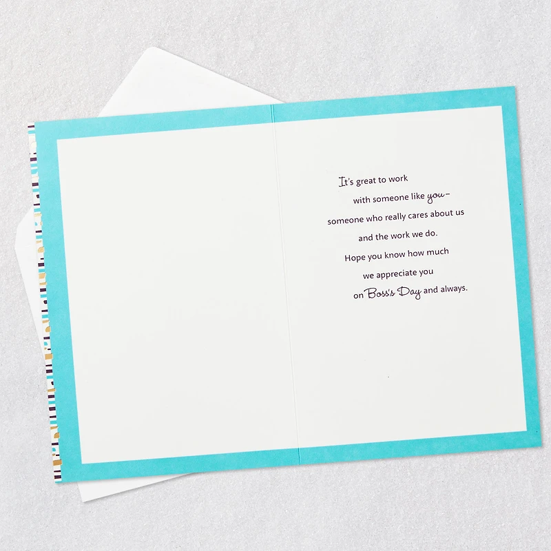 It's Great to Work With You Boss's Day Card From All for only USD 2.00 | Hallmark