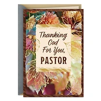 Thanking God for You Religious Clergy Appreciation Card for Pastor for only USD 2.00 | Hallmark