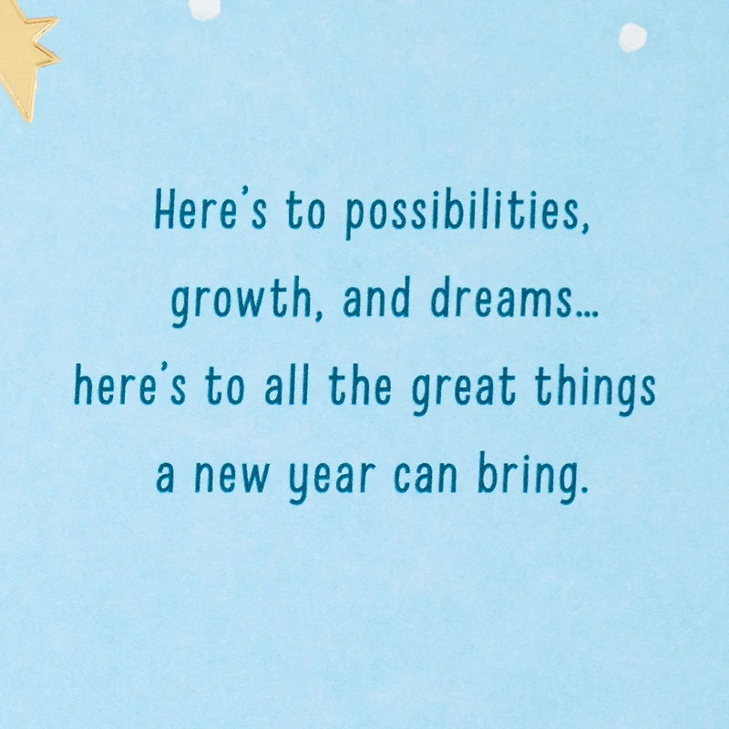 Here's to Possibilities New Year Card for only USD 3.79 | Hallmark