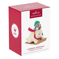 Snowball and Tuxedo Sledding Sidekicks Ornament for only USD 22.99 | Hallmark