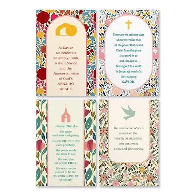 Faith Icons and Flowers Assorted Religious Easter Cards, Box of 12 for only USD 6.99 | Hallmark