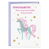 You're Unique and Incredible Birthday Card for Granddaughter for only USD 2.50 | Hallmark
